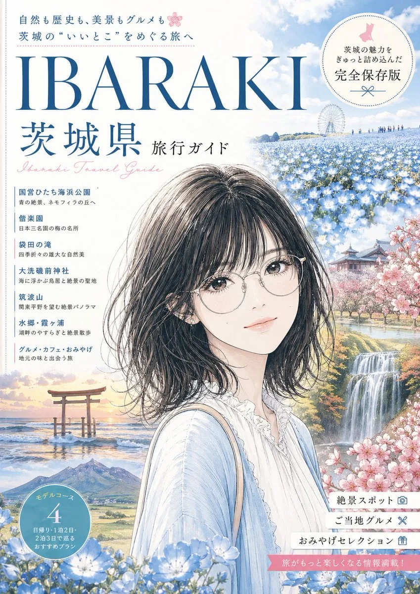 Bìa tạp chí du lịch Ibaraki
