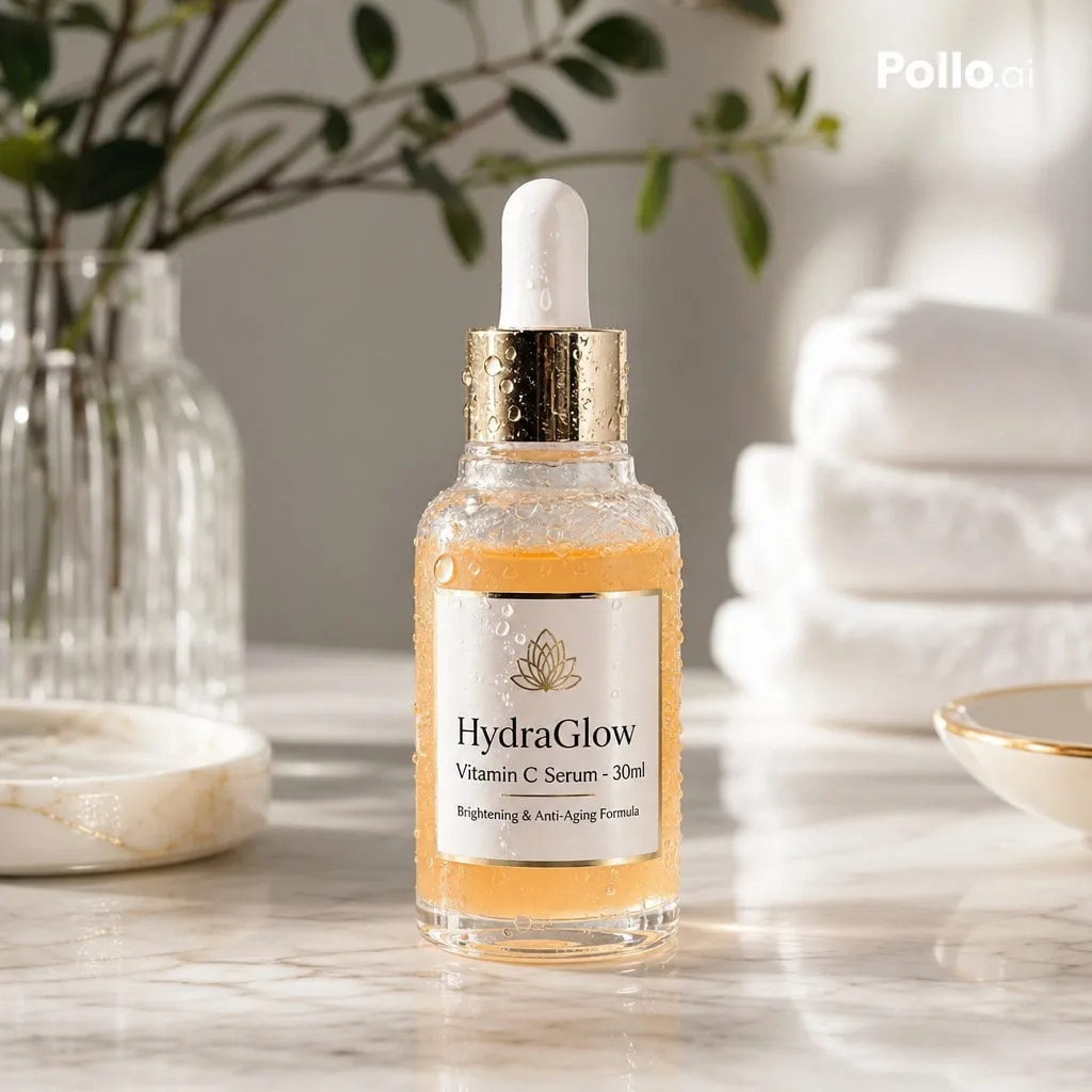 Ảnh chụp sản phẩm serum Vitamin C cao cấp