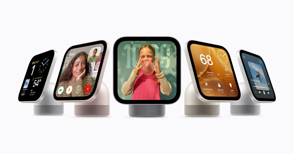 apple ra mat homeview man hinh thong minh tich hop siri ai gia 299 usd
