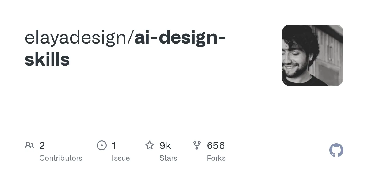 bo suu tap ky nang thiet ke ai cho claude cursor va codex ma nguon mo tren github
