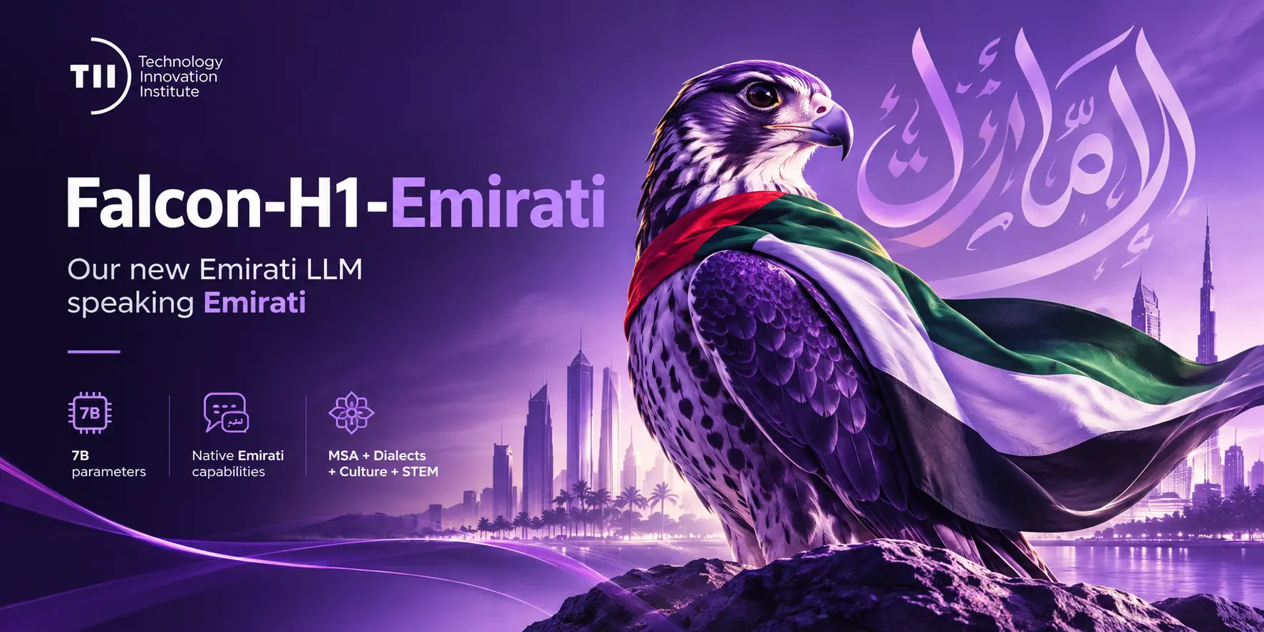 falcon emirati 7b mo hinh llm chuyen biet cho phuong ngu va van hoa uae