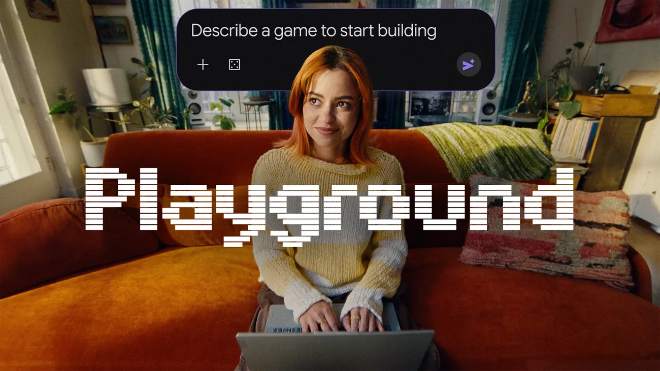 google ra mat playground nen tang tao game bang ai khong can lap trinh