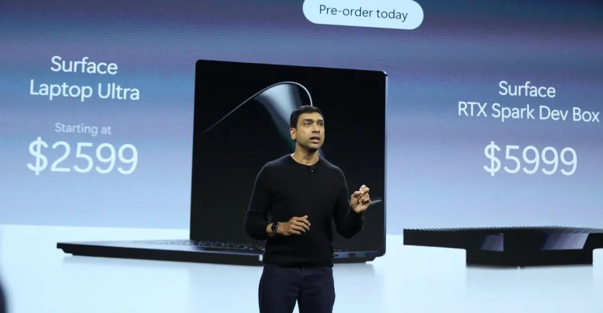 microsoft ra mat surface laptop ultra cung tinh nang hybrid intelligence
