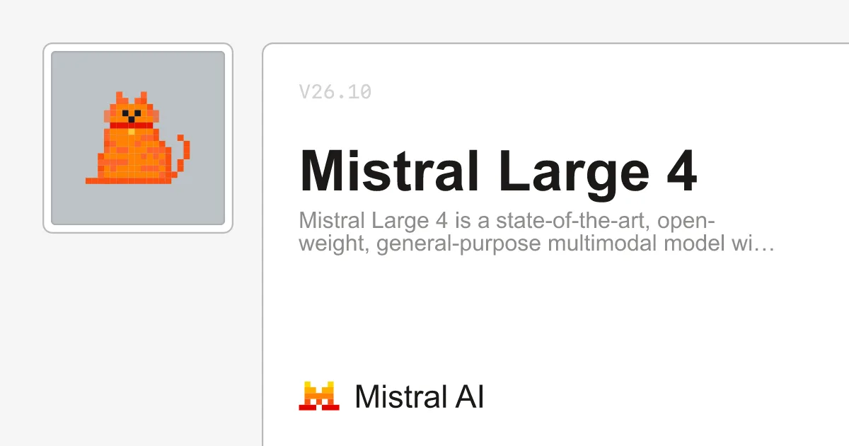 mistral large 4 ra mat voi kien truc moe 1 nghin ty tham so